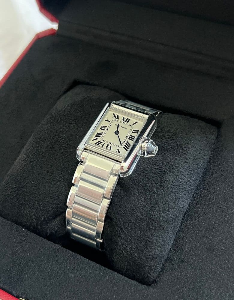 Cartier Tank Must Steel Small
