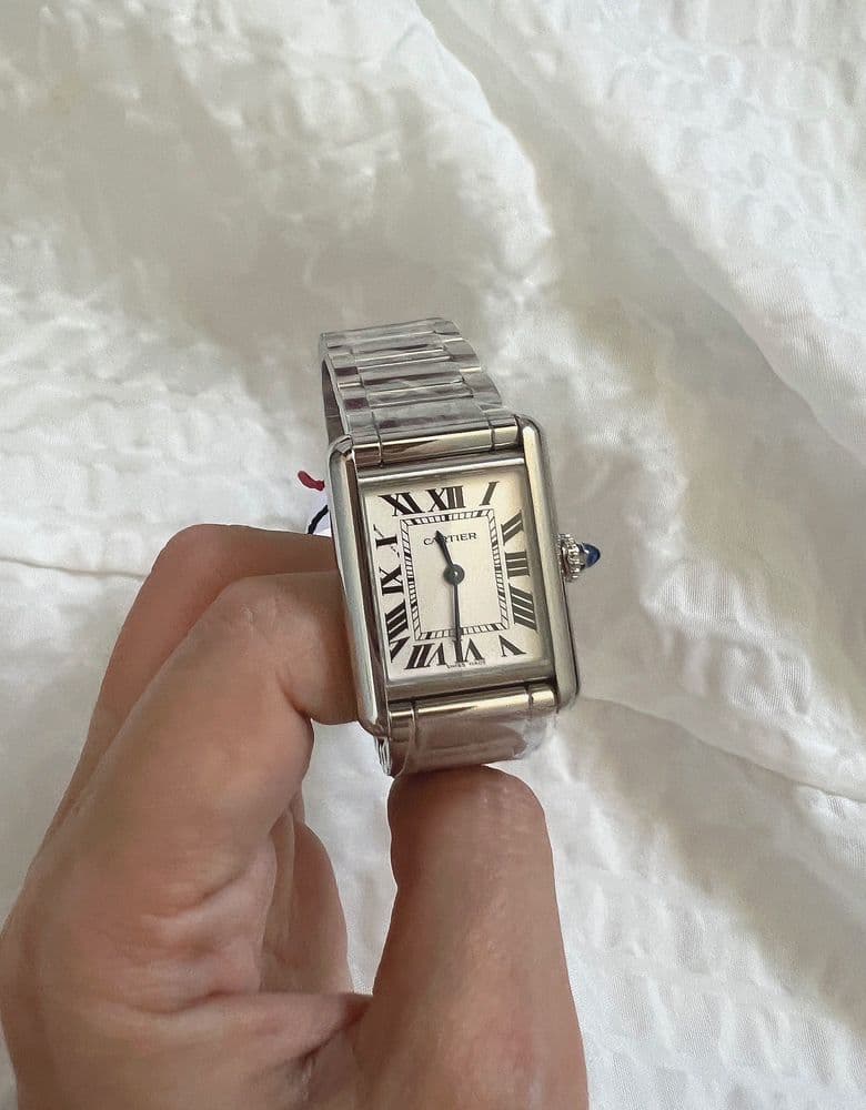 Cartier Tank Must Steel Small