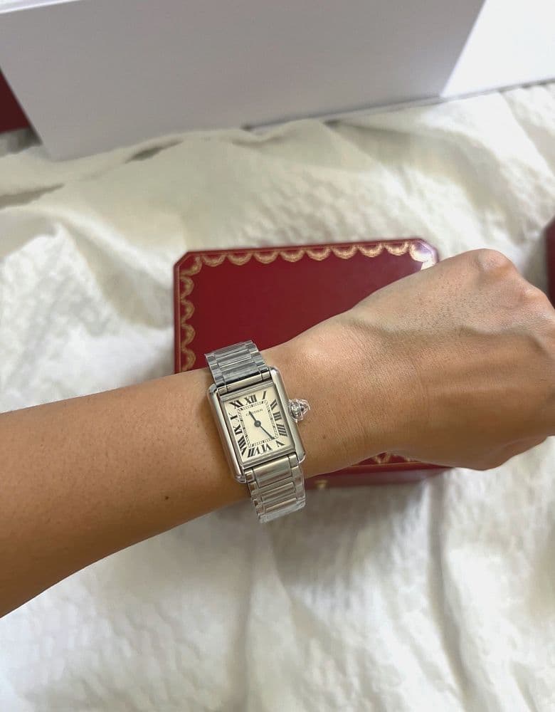 Cartier Tank Must Steel Small