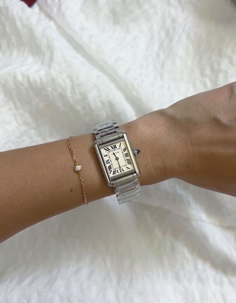 Cartier Tank Must Steel Small