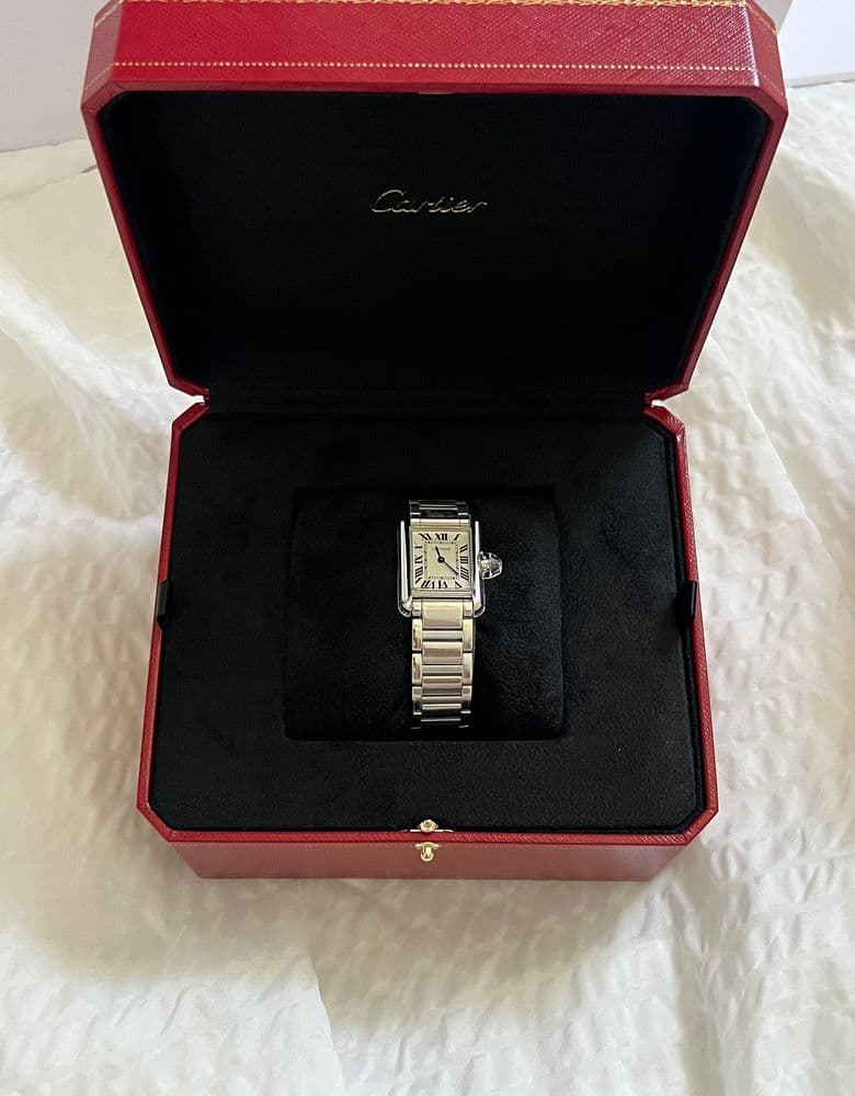 Cartier Tank Must Steel Small