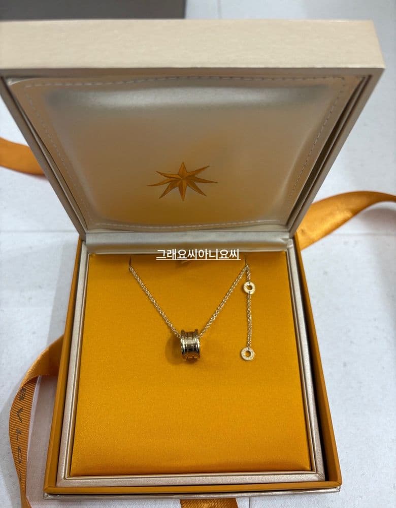 불가리 비제로원 목걸이