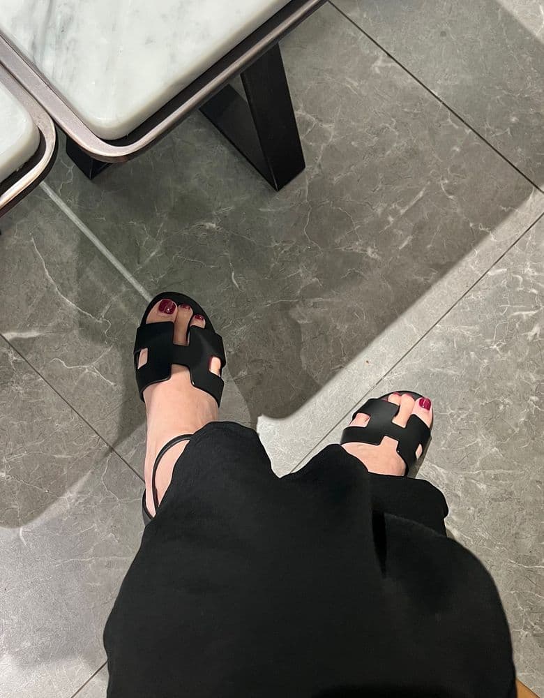 에르메스 엔센스(엉썽) 누아 36.5 사이즈