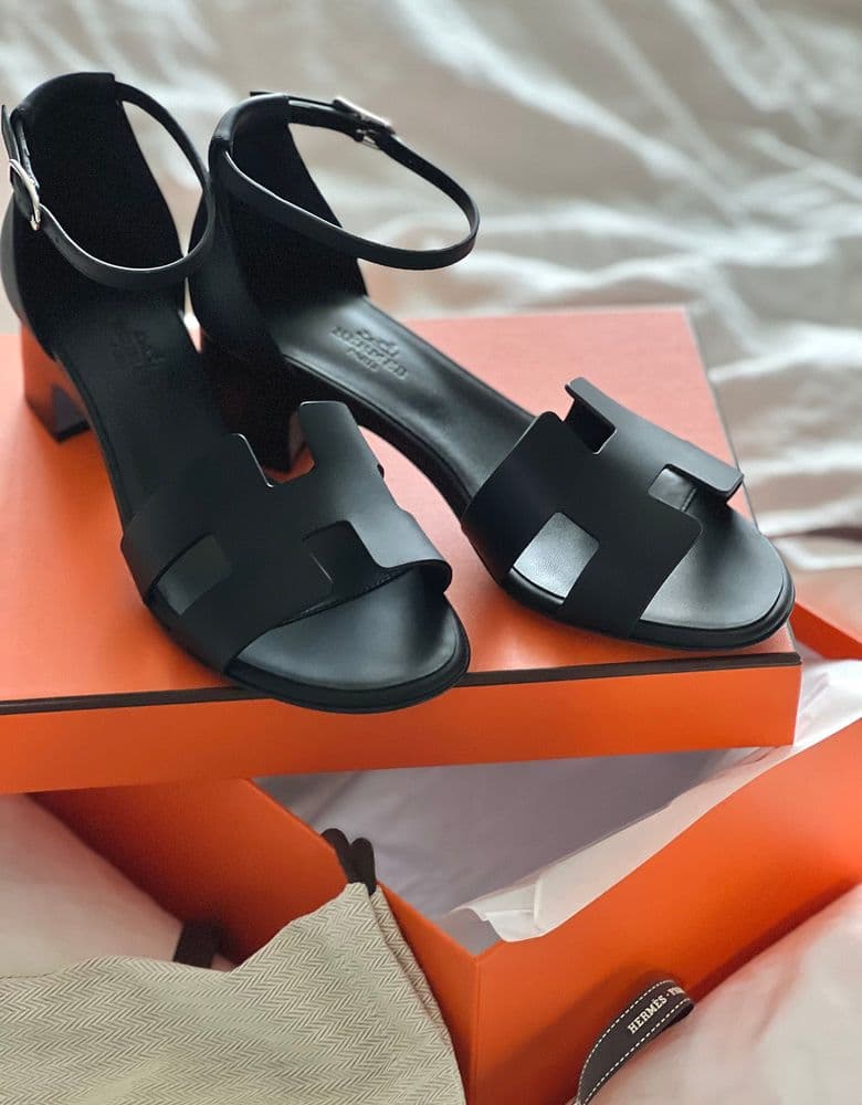 에르메스 엔센스(엉썽) 누아 36.5 사이즈