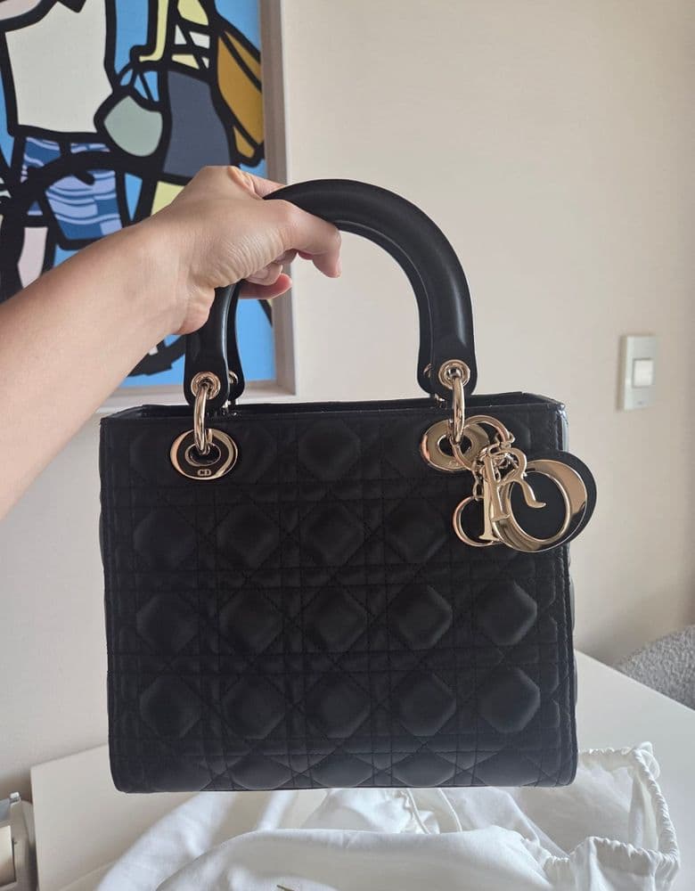 Chanel Classic Bag & Lady Dior Bag in Black