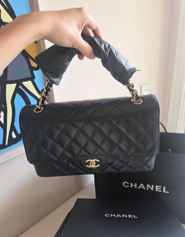 Chanel Classic Bag & Lady Dior Bag in Black