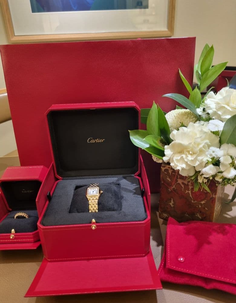 까르띠에 팬더 금통 & 클래쉬드 링