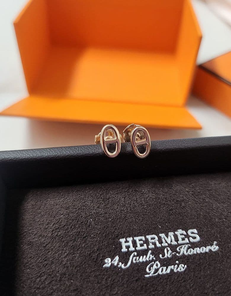 Hermès Chaine d'Ancre Earrings