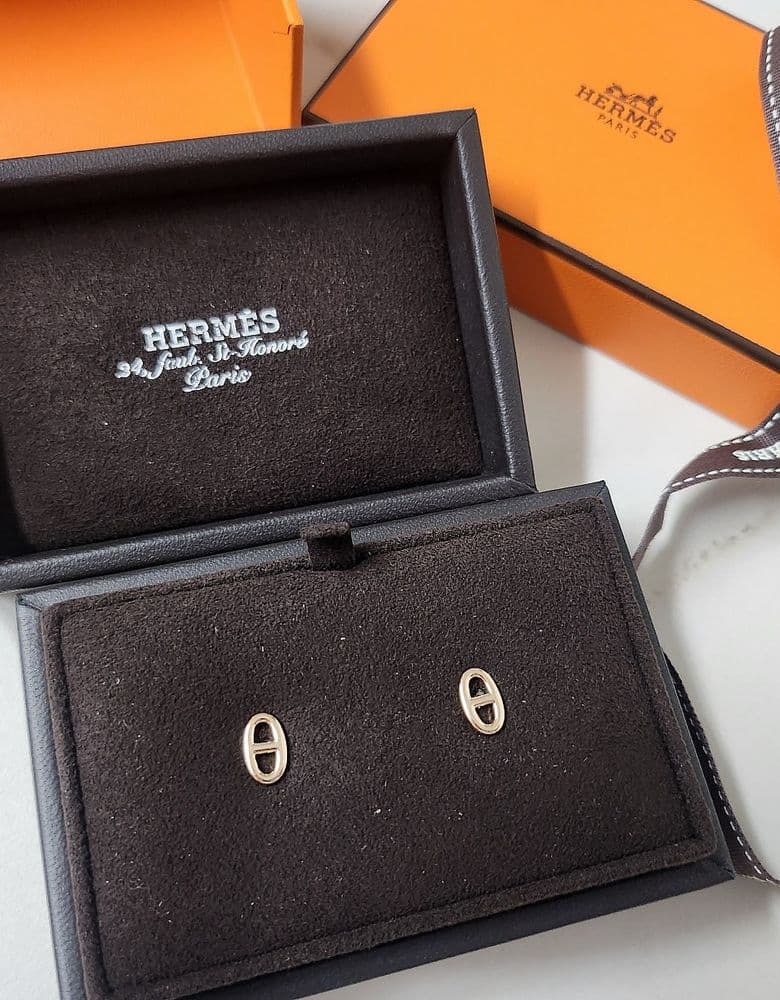 Hermès Chaine d'Ancre Earrings