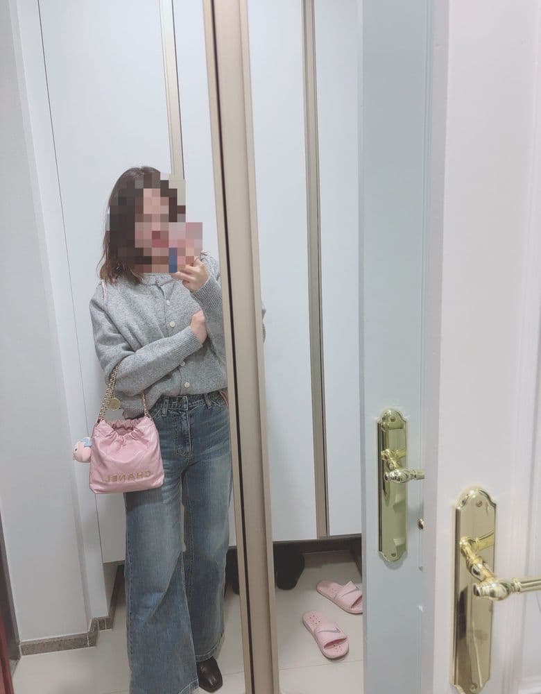 샤넬 22백 미니 핑크