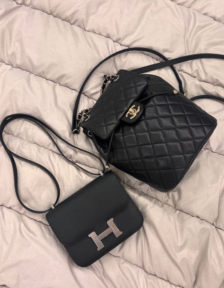 에르메스 콘스탄스 18 블은(블랙 은장) 리뷰