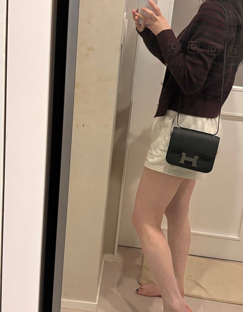 에르메스 콘스탄스 18 블은(블랙 은장) 리뷰