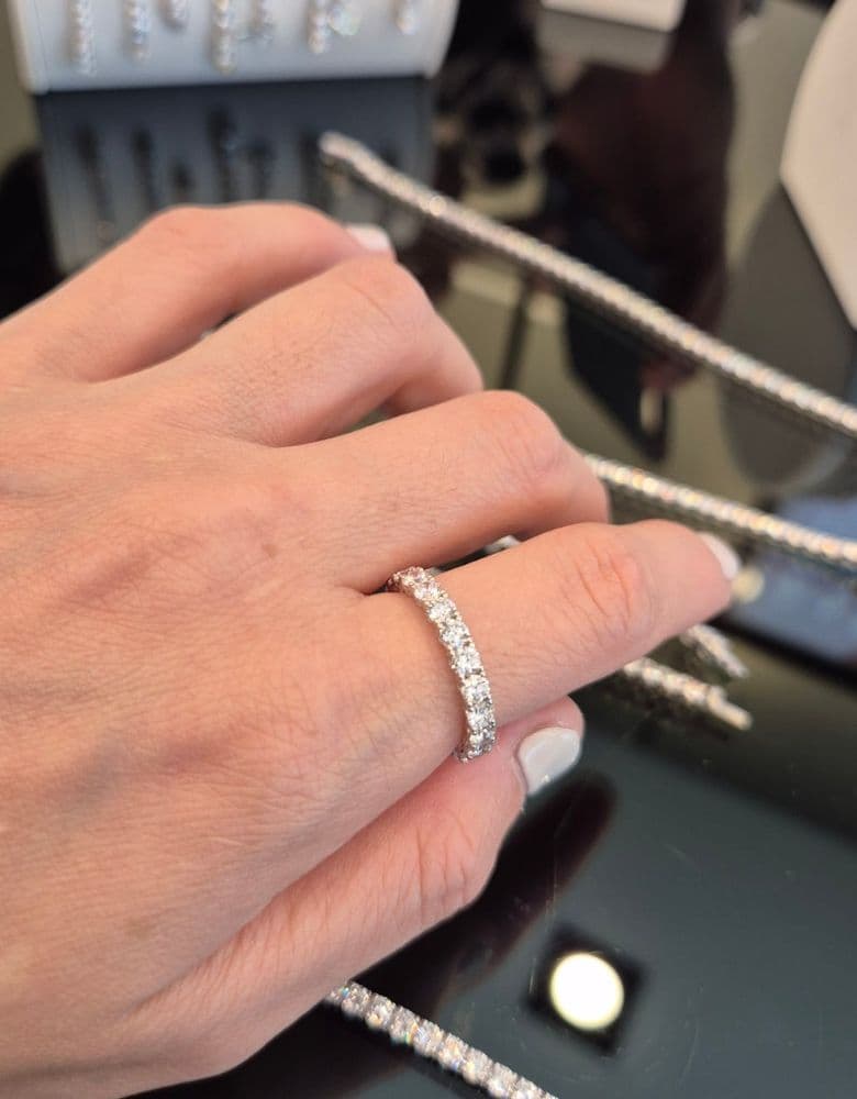 Eldorado tennis bracelet and ring.