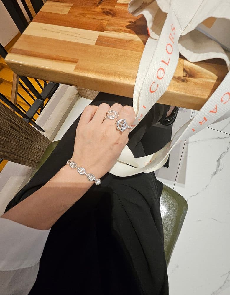 Hermès Enchaine Ring
