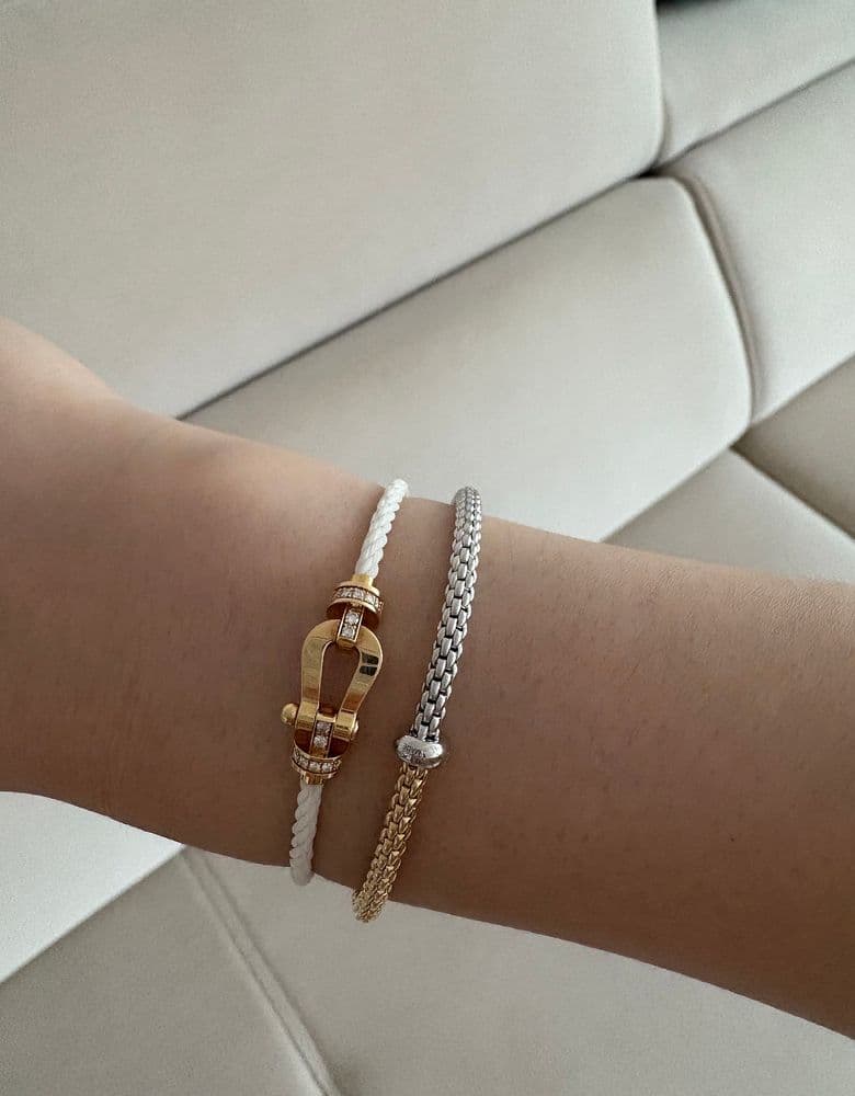 POPE bracelet, half color