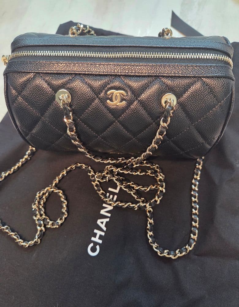 Chanel 25P Chain Bowling Bag
