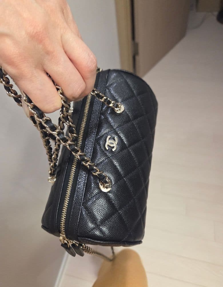 Chanel 25P Chain Bowling Bag