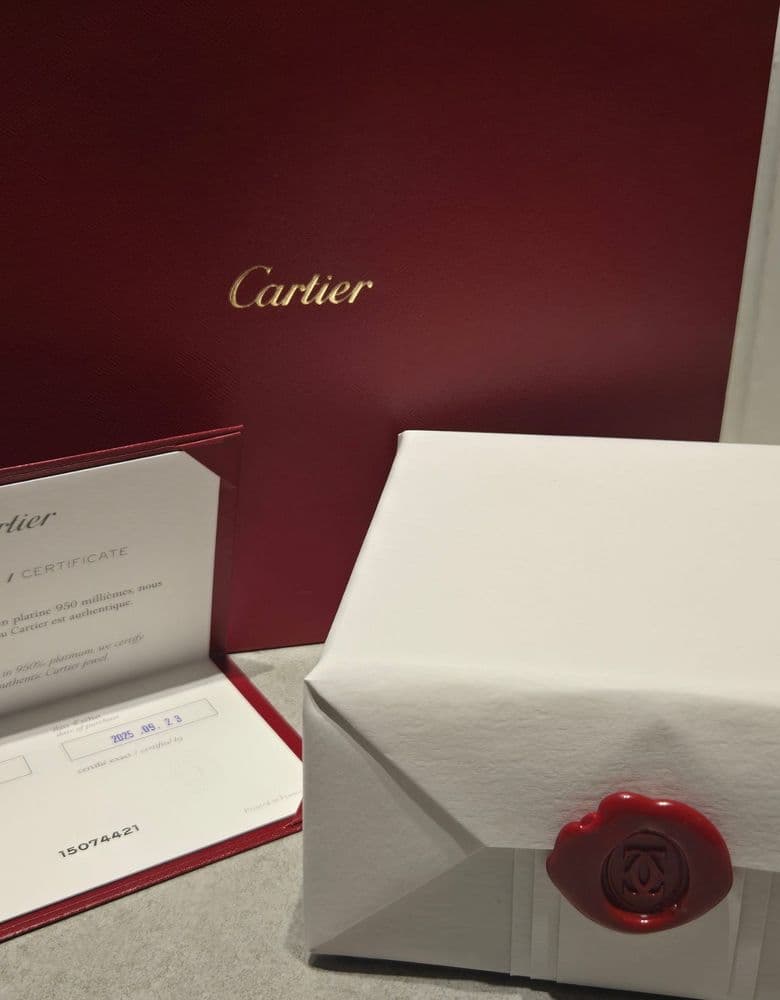 까르띠에 러브팔찌 클래식 화이트 골드 후기 & 사이즈 팁