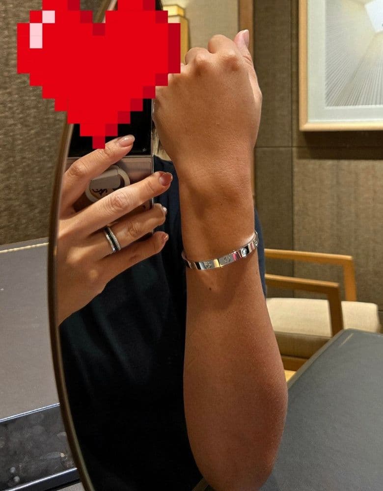 까르띠에 러브팔찌 클래식 화이트 골드 후기 & 사이즈 팁