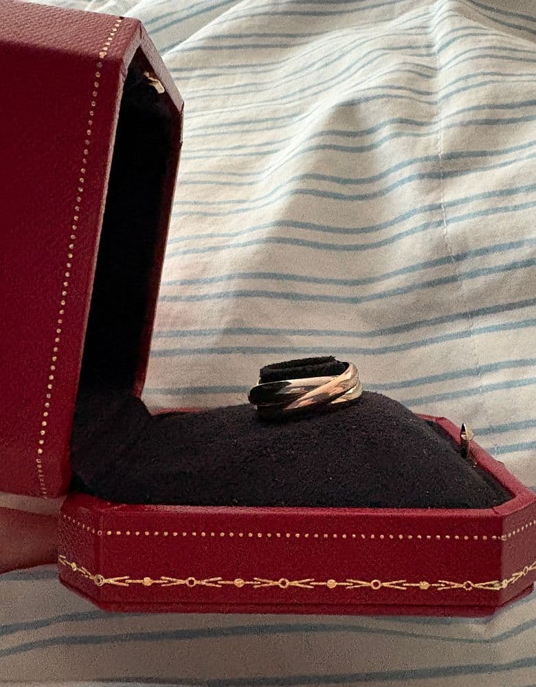 까르띠에 구형 트리니티링