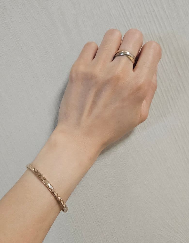 샤넬 코코크러쉬 브레이슬릿 미니 베이지 골드