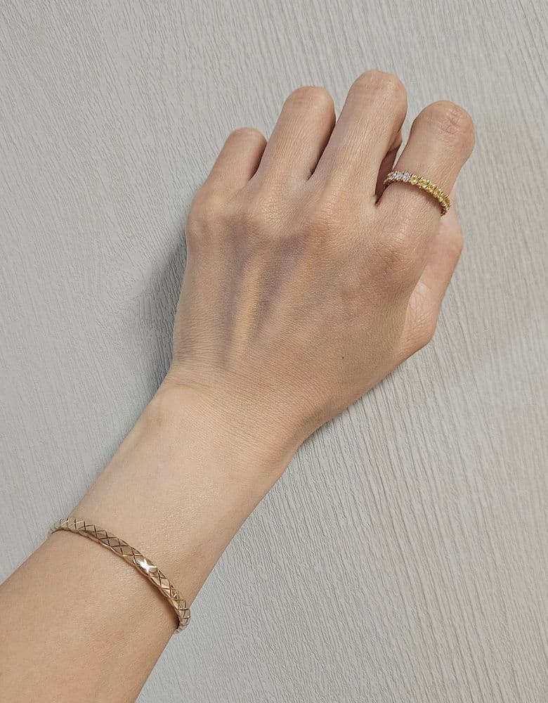 샤넬 코코크러쉬 브레이슬릿 미니 베이지 골드