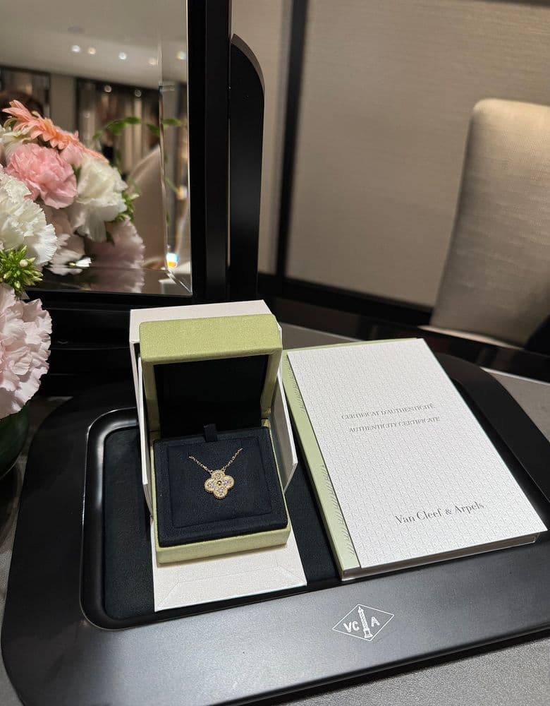 반클리프 빈티지 다이아 옐골(옐로우 골드)