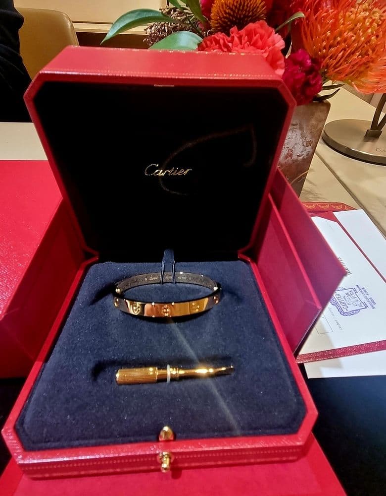 Cartier Love, the original.