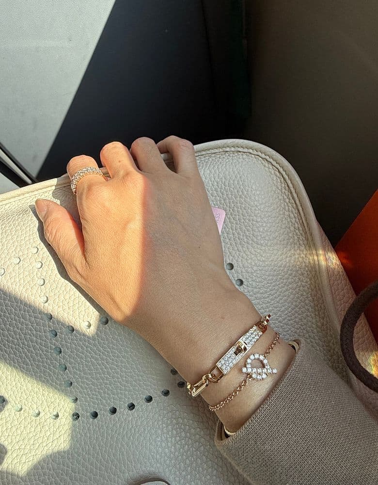 에르메스 켈리 체인 팔찌