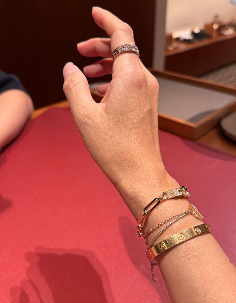 에르메스 켈리 체인 팔찌