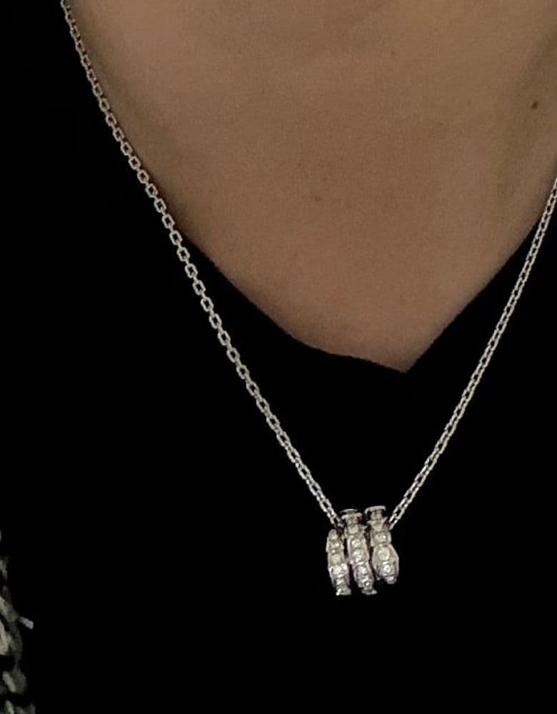 불가리 세르펜티 화골 풀파베 목걸이