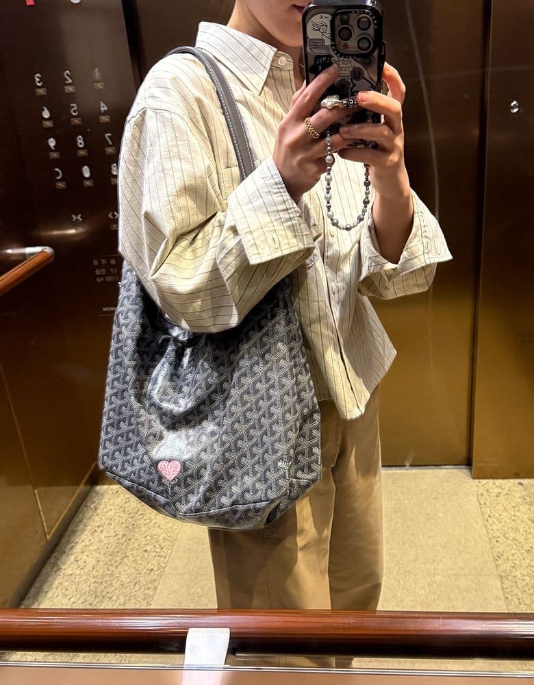 고야드 보햄백 그레이