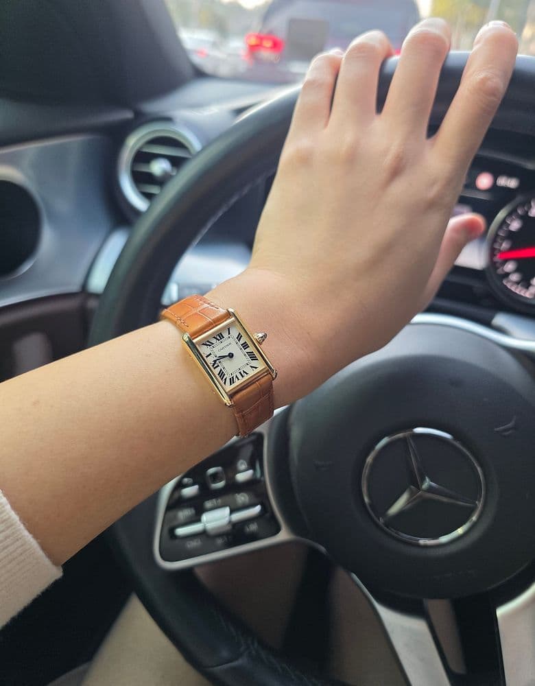 Cartier Tank Louis & LOVE Bracelet (Small)