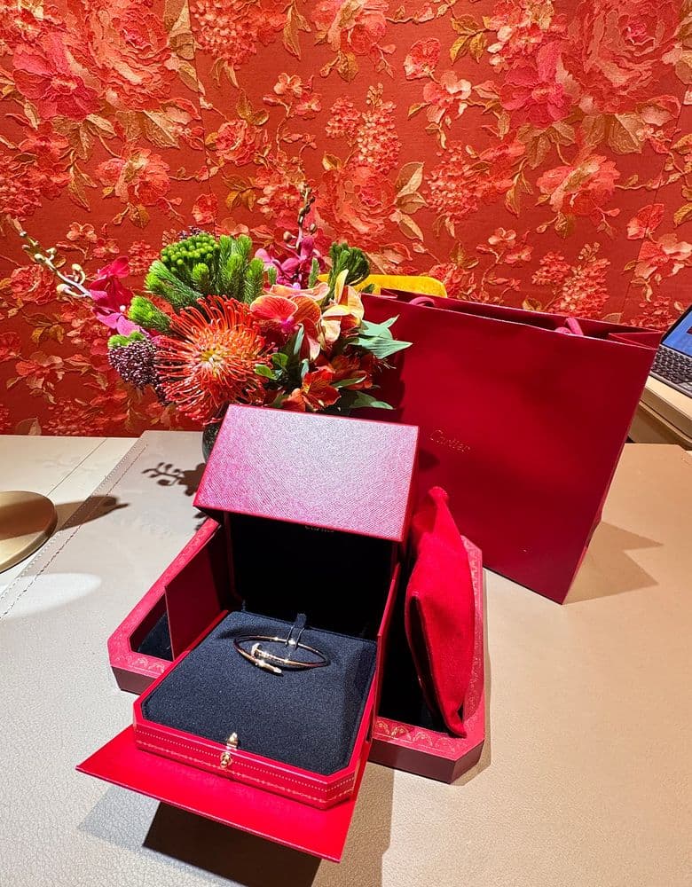 Cartier Ecrou bracelet & Damour