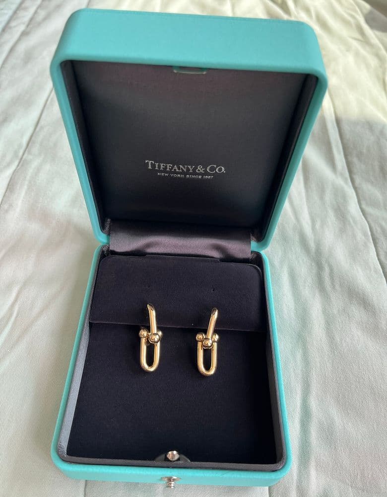 티파니 하드웨어 이어링 미디엄