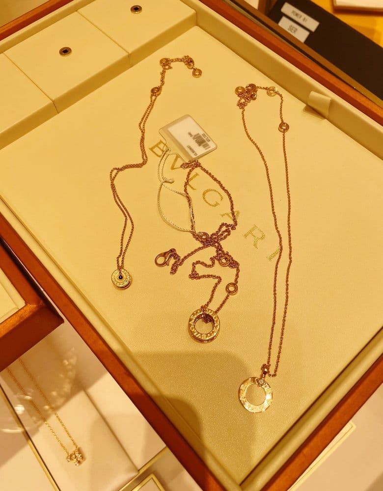 불가리 비제로원 목걸이 & 뱅글 팔찌