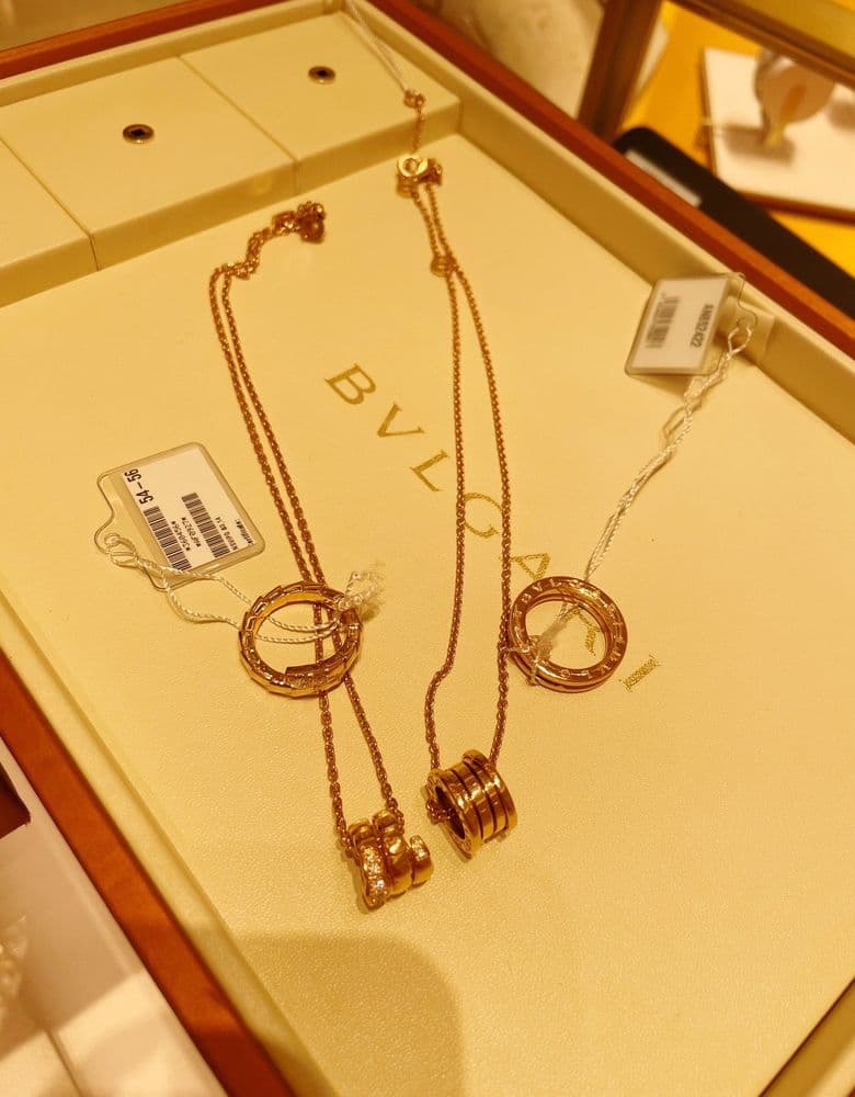 불가리 비제로원 목걸이 & 뱅글 팔찌