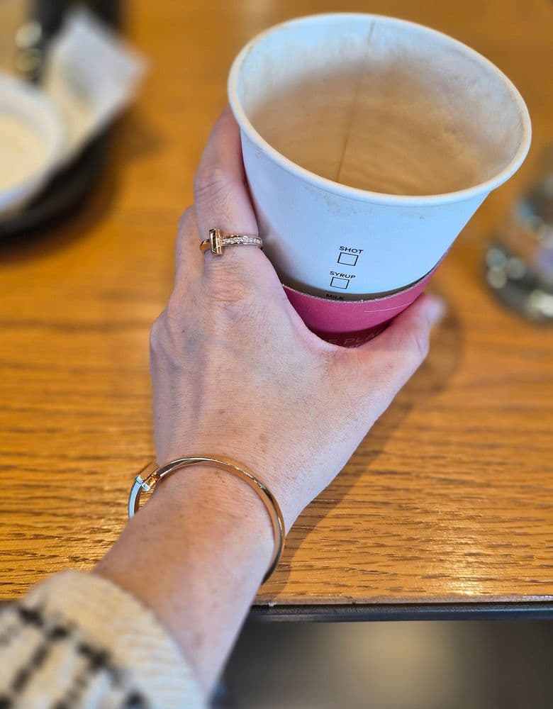 Tiffany T1 Half Pave Ring