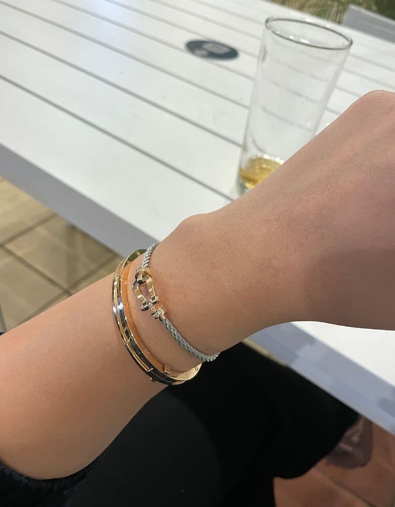 프레드 하프파베 미듐 팔찌 면세점 구매 후기