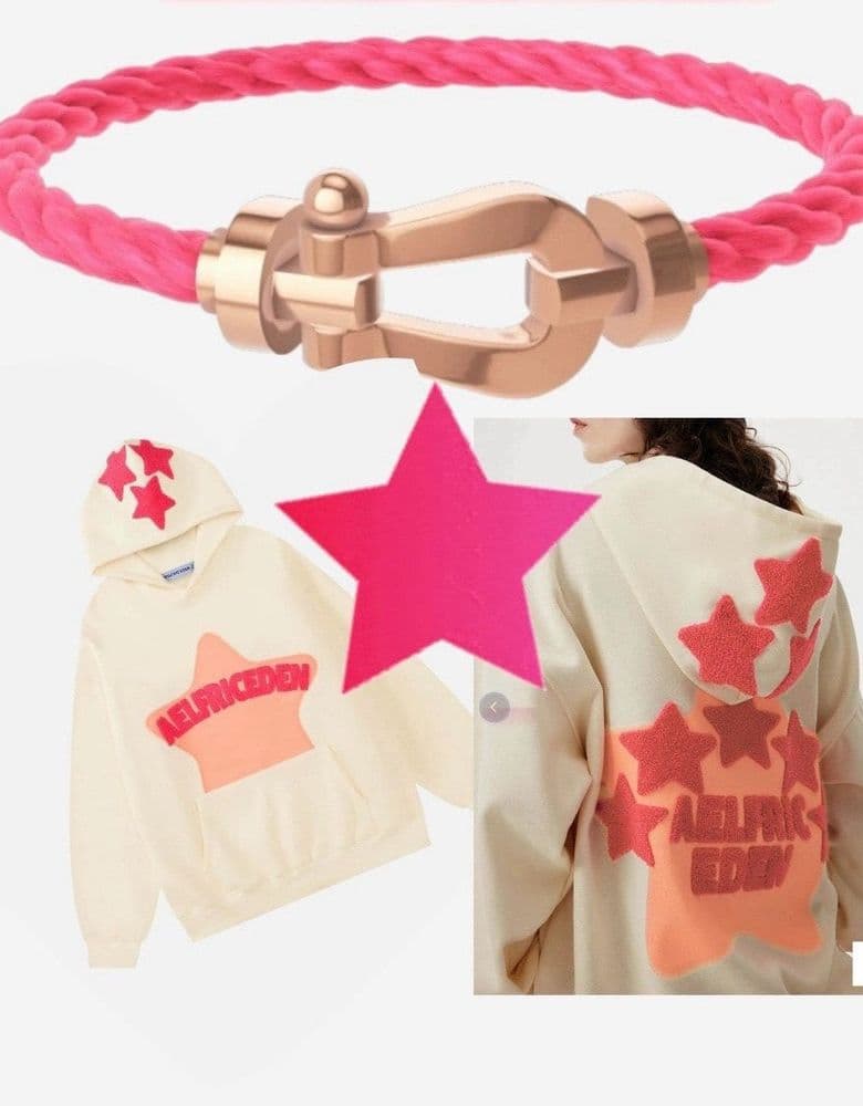 프레드 포스텐 네온 핑크 케이블