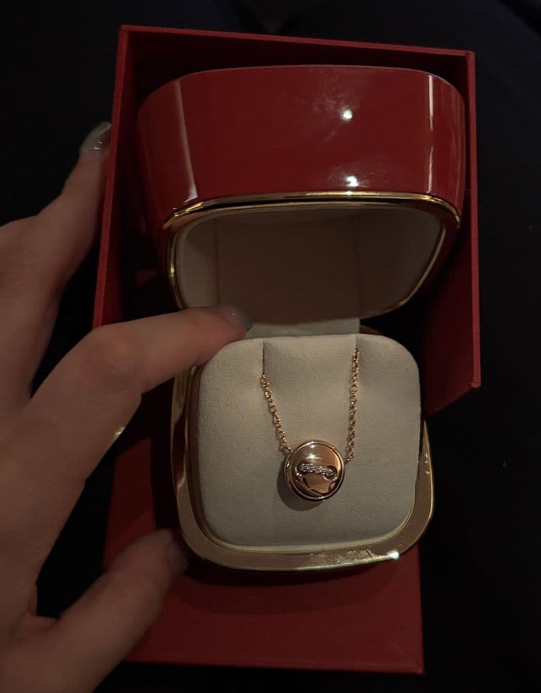 Pomellato Pom Pom Dot Turquoise/Gold Necklace