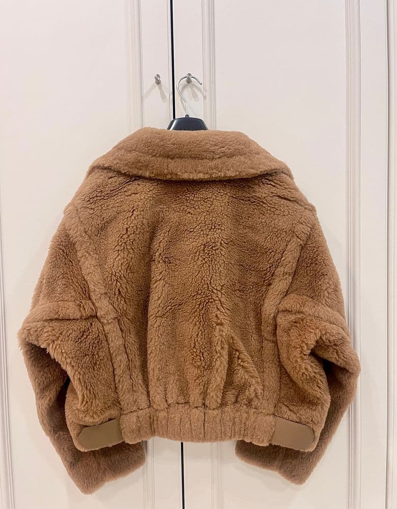 Max Mara Galdone Teddy Icon Jacket, size 36