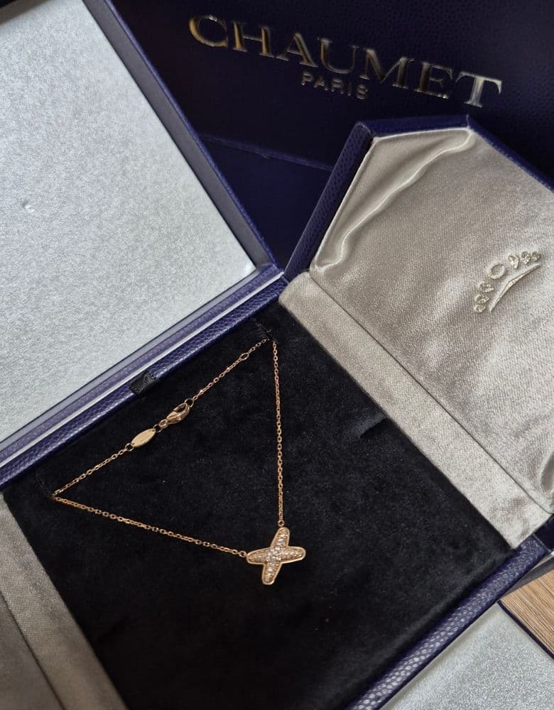 Chaumet's Joudrilians Full Pave Necklace