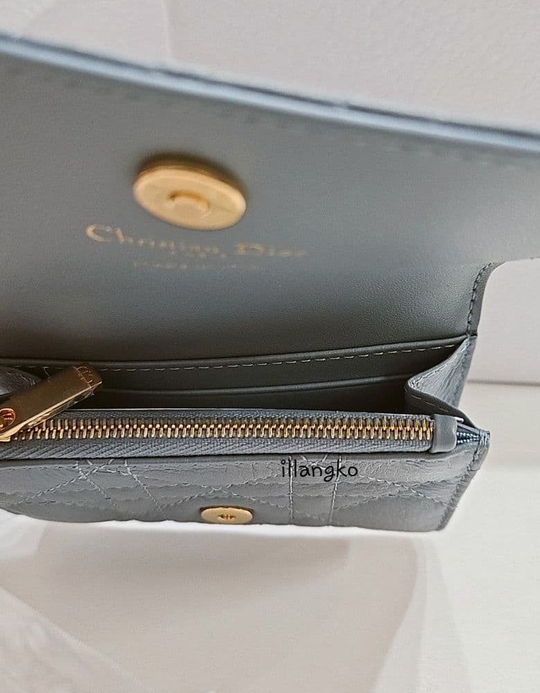 Dior Caro Glycine Wallet