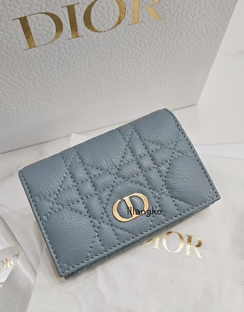 Dior Caro Glycine Wallet