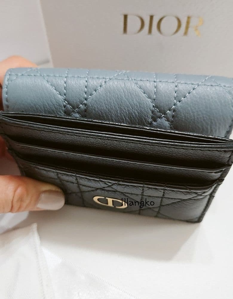 Dior Caro Glycine Wallet