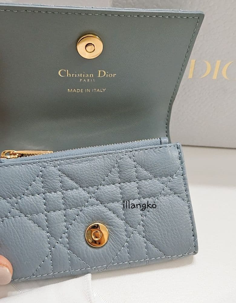 Dior Caro Glycine Wallet