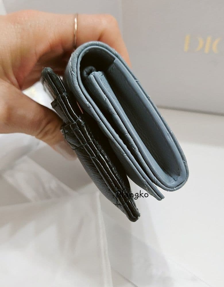 Dior Caro Glycine Wallet