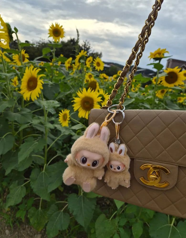 Vintage Chanel bags & Louis Vuitton, decorating La Boubou bags.