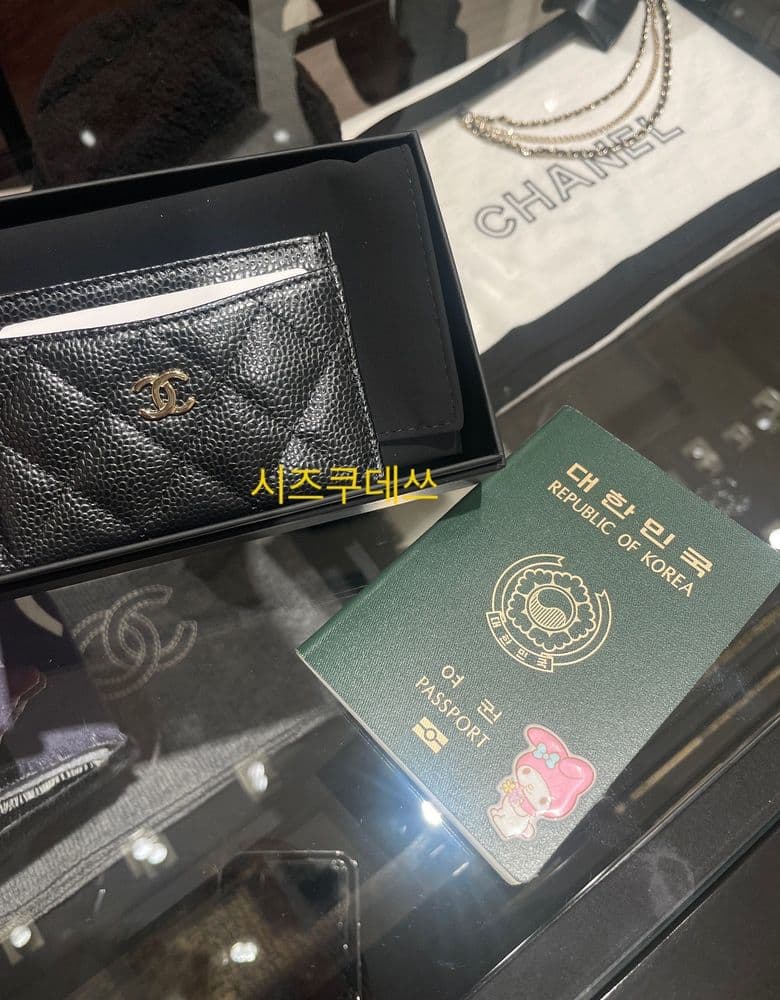 샤넬 머플러& 클래식 카드홀더